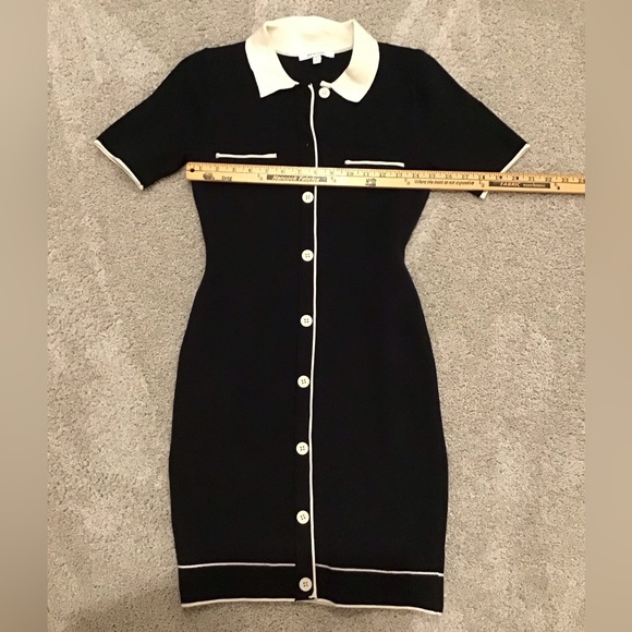 ZOE AND CLAIRE Contrast Mini Sweater Dress | Size S - Picture 11 of 11